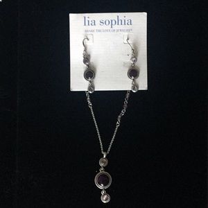 Lia Sophia Necklace and bracelet set